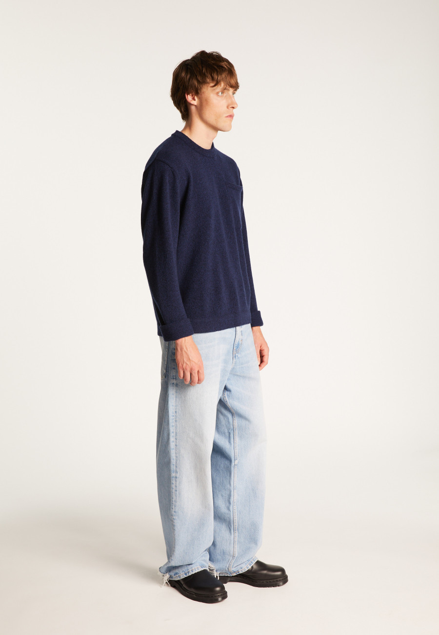 Wool and cashmere crewneck sweater - Tylan