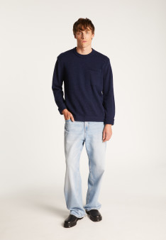 Wool and cashmere crewneck sweater - Tylan