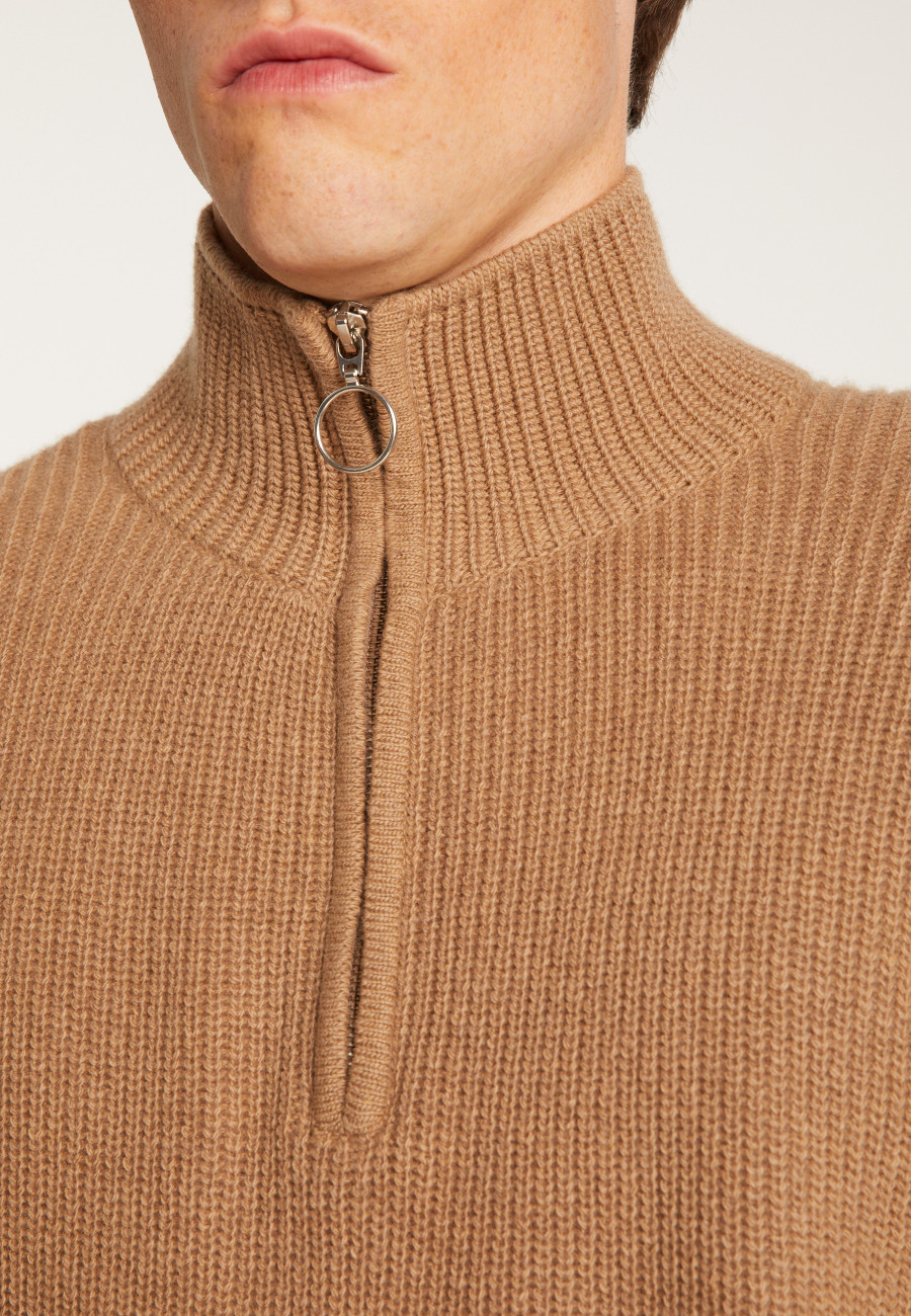 Loose merino wool trucker sweater - Tahoe