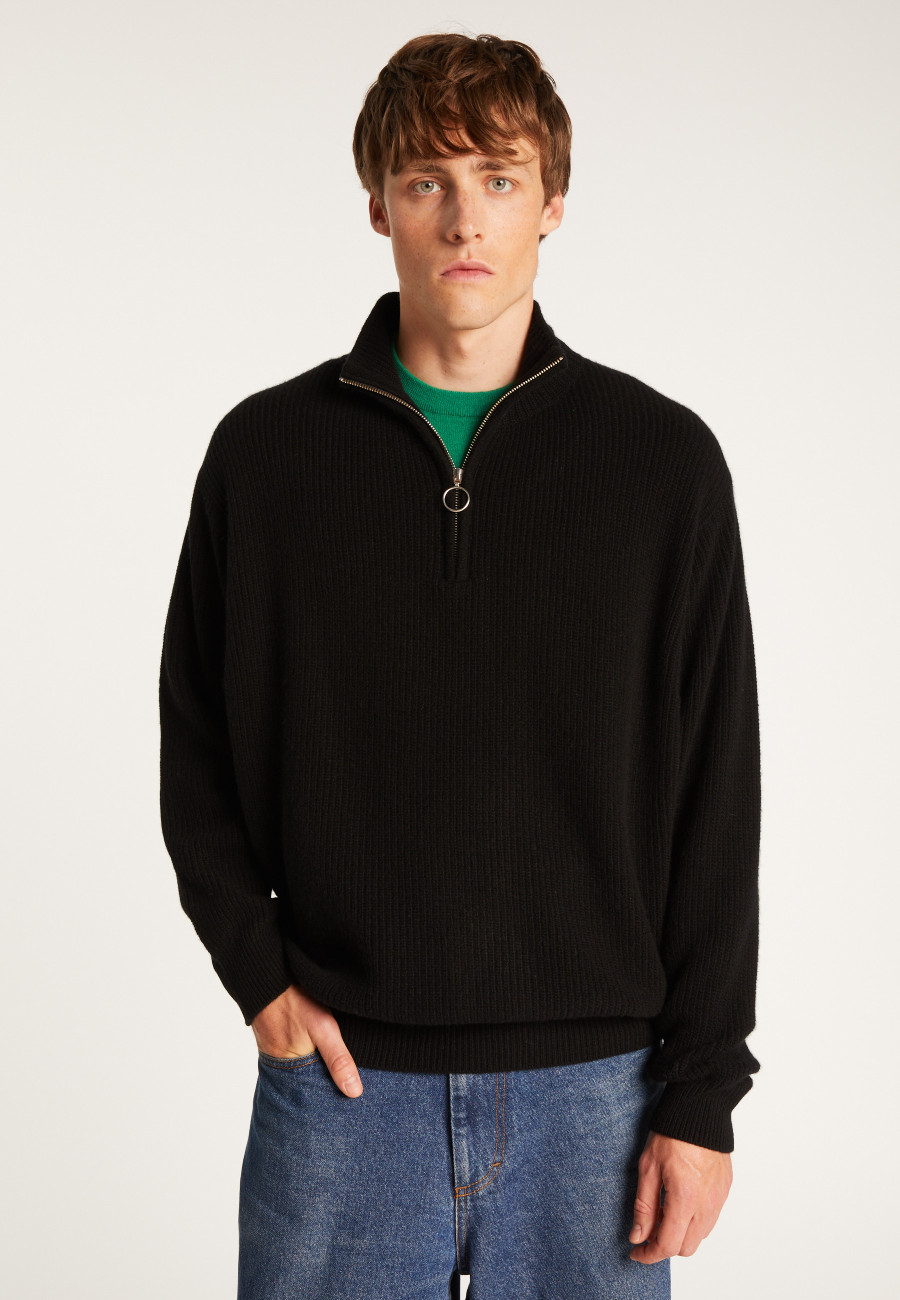 Loose merino wool trucker sweater - Tahoe