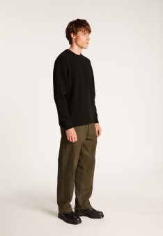 Merino wool crewneck sweater - Thomas