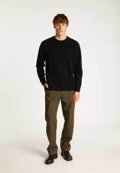 Merino wool crewneck sweater - Thomas