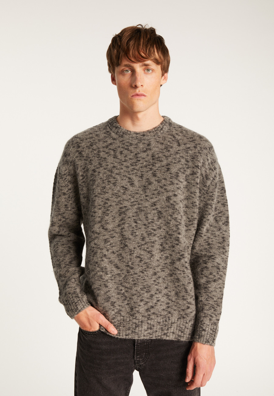 Mohair crewneck sweater - Tex