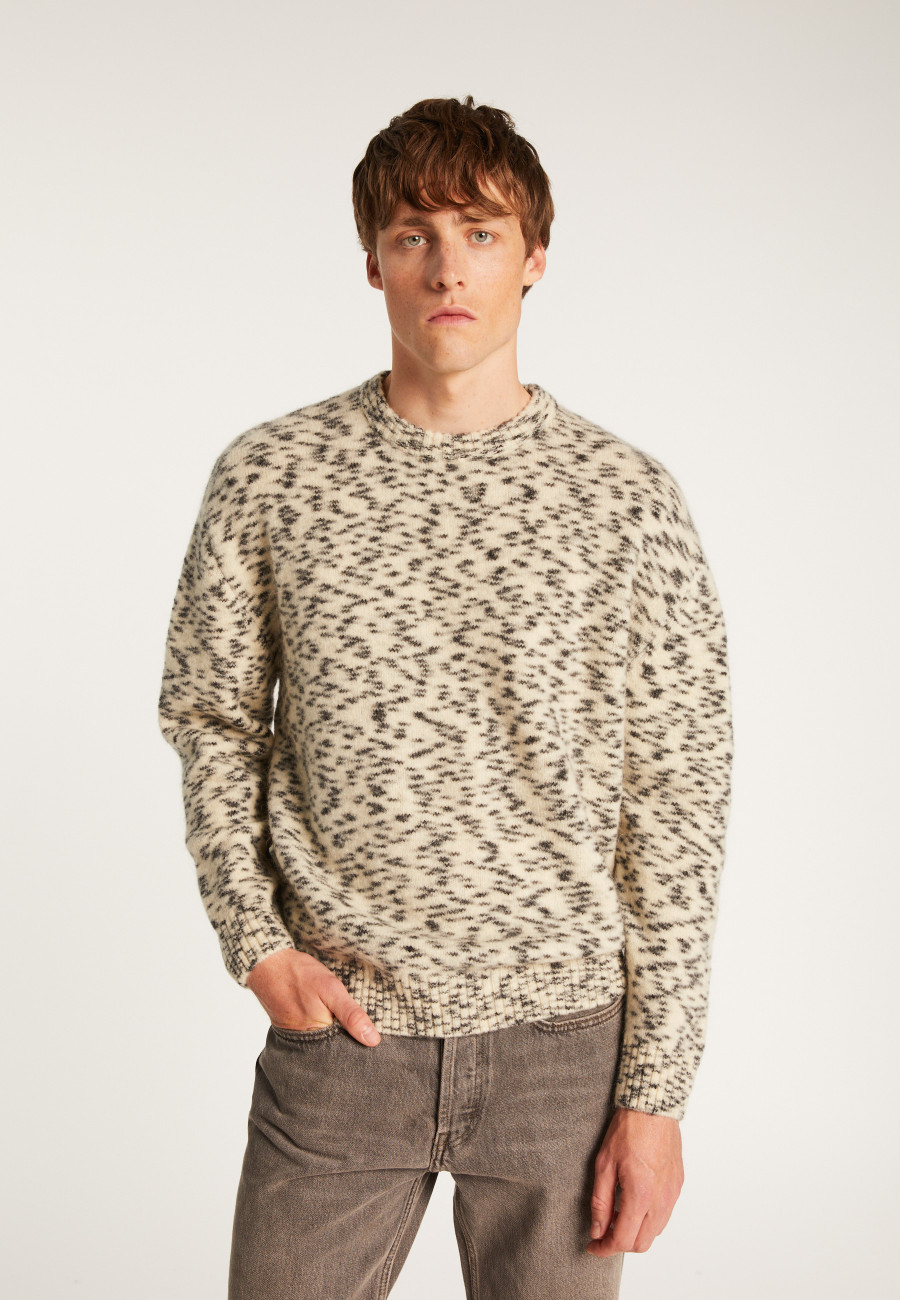 Mohair crewneck sweater - Tex