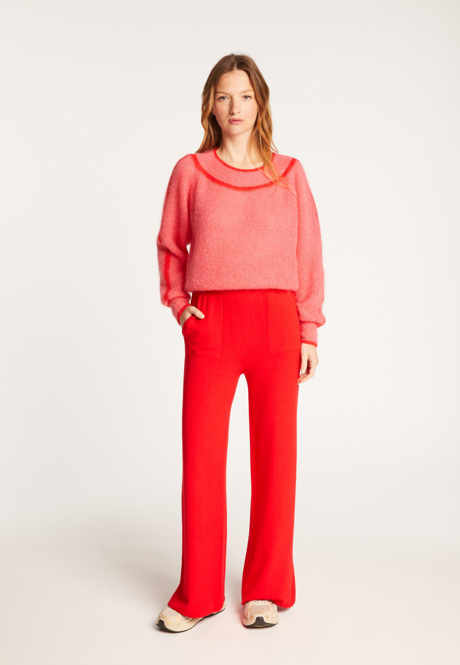 Pants in wool blend - Rebecca