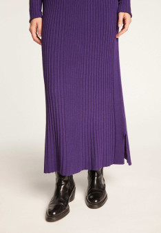 Long dress in wool blend - Renata