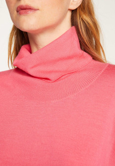 Turtleneck sweater in merino wool - Alisa