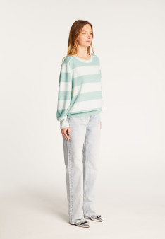 Striped cashmere sweater - Rosie