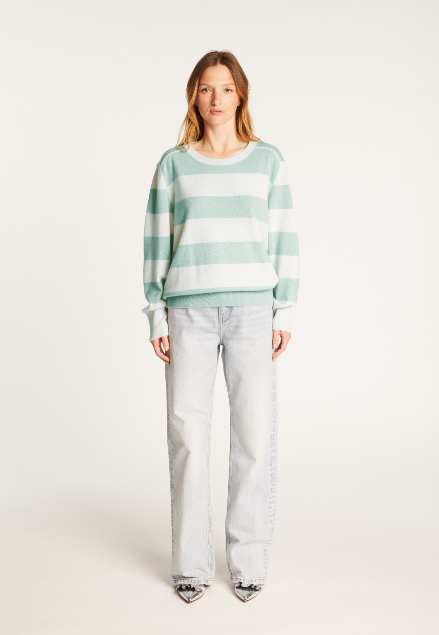 Striped cashmere sweater - Rosie