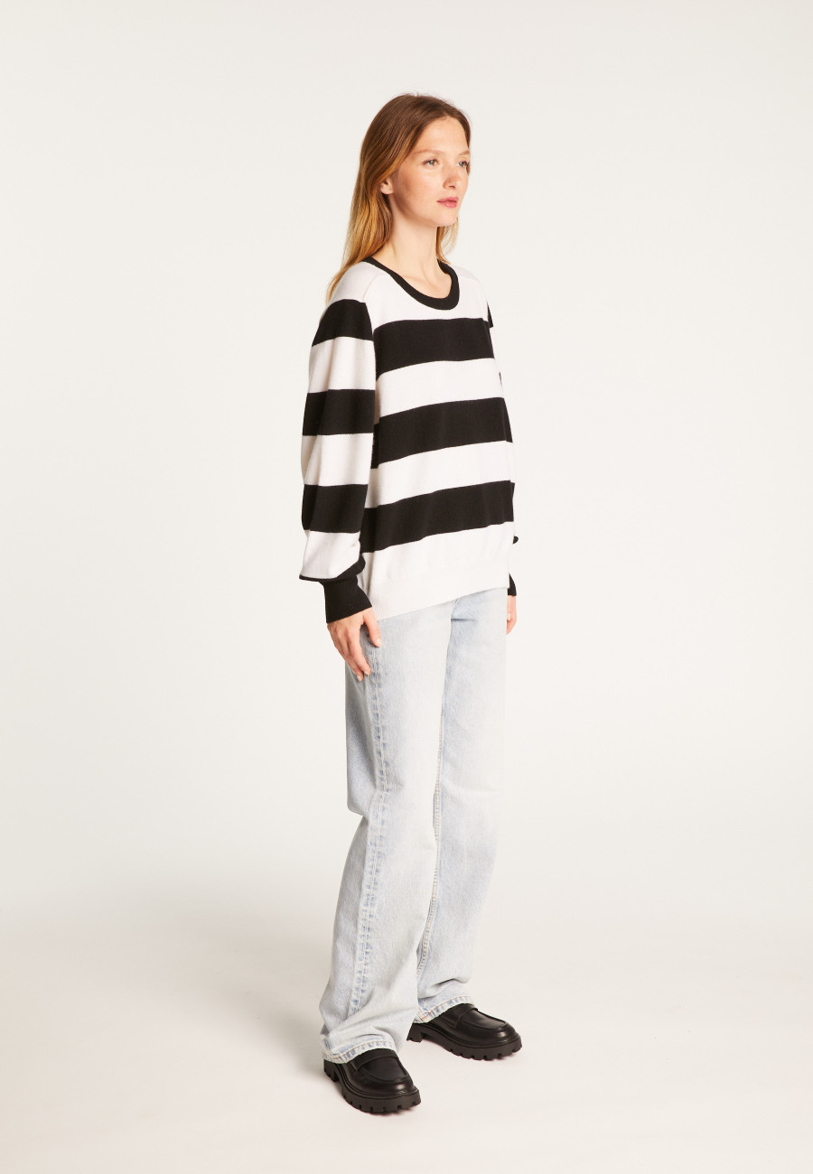 Striped cashmere sweater - Rosie