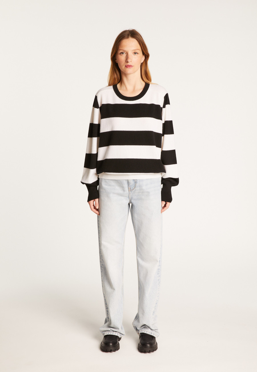 Striped cashmere sweater - Rosie