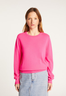 Round neck cashmere sweater - Abeline