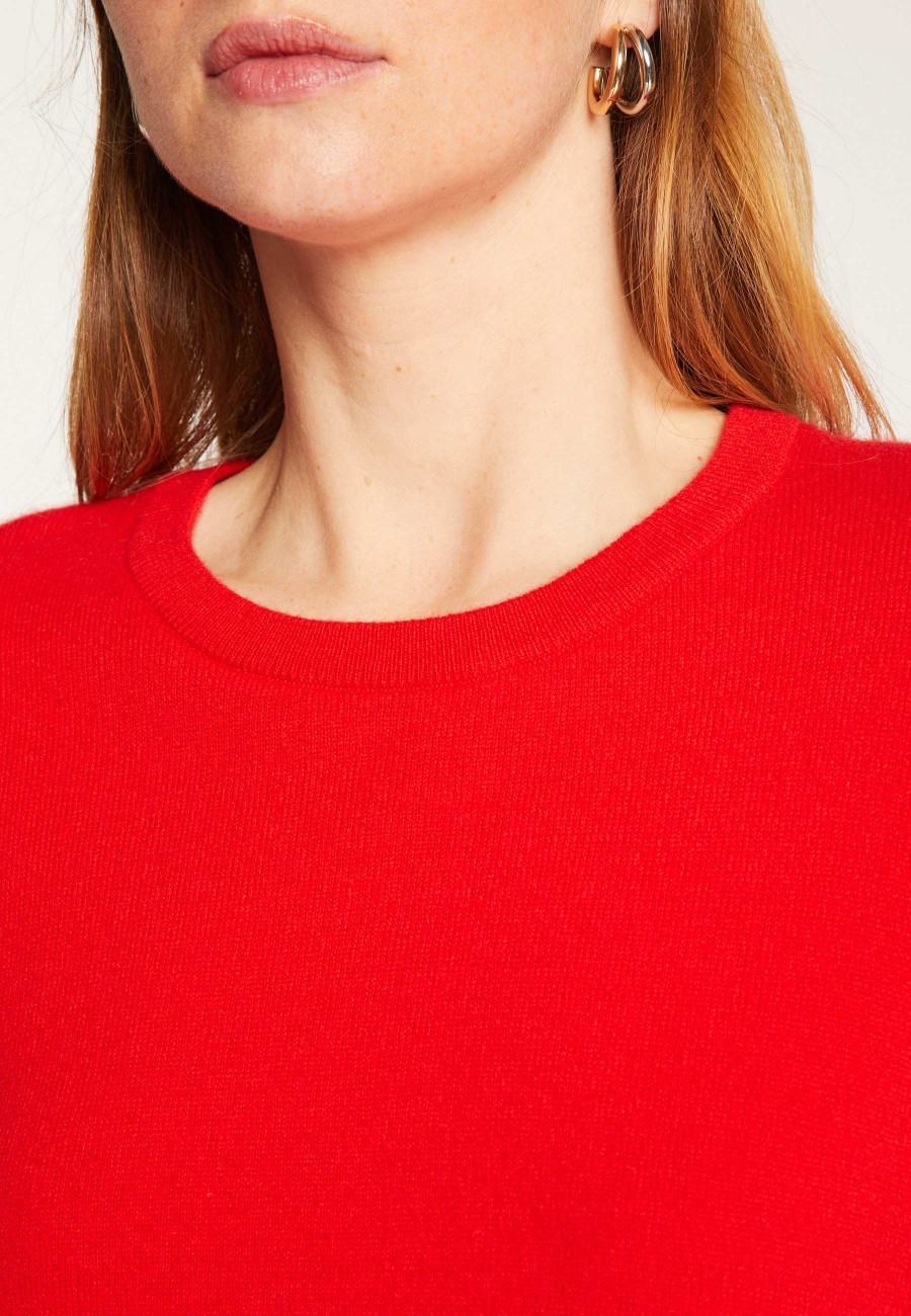 Round neck cashmere sweater - Abeline