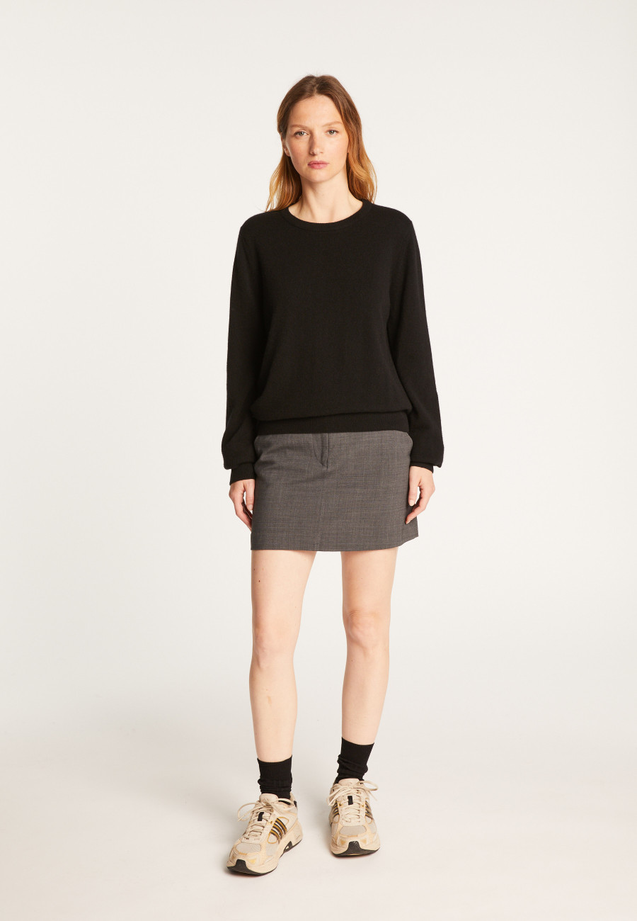 Round neck cashmere sweater - Abeline