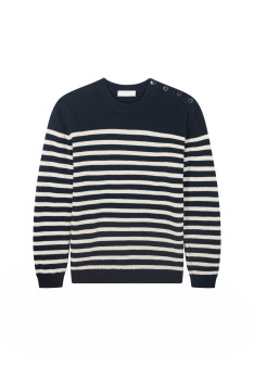 Wool and cashmere sailor top - Tom