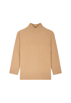 High neck cashmere sweater - Roxane