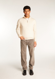 Cashmere Trucker Sweater - Emile