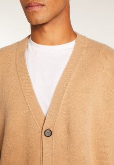 Cashmere Blend Button-Down Cardigan - Titouan