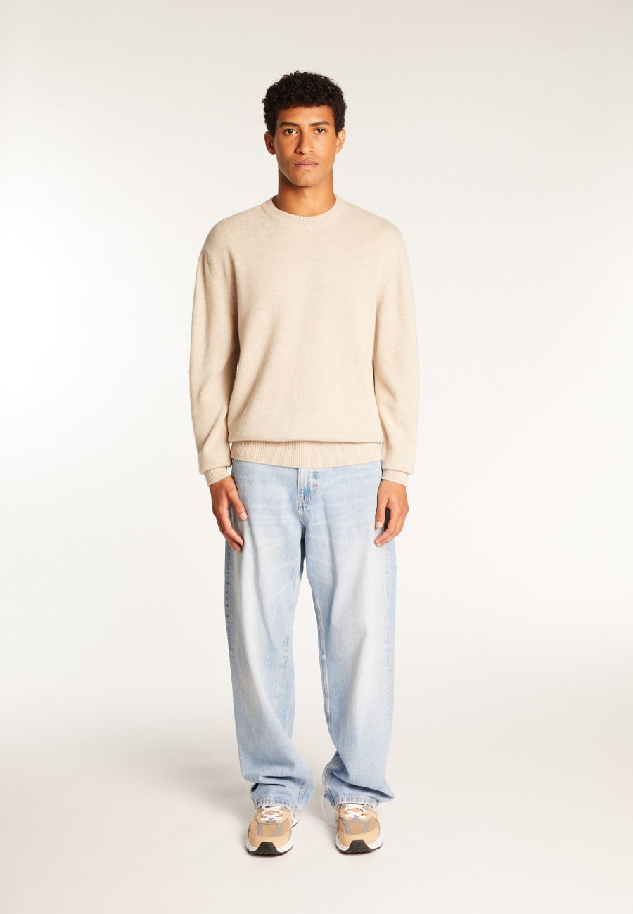 Merino wool crewneck sweater - Thomas