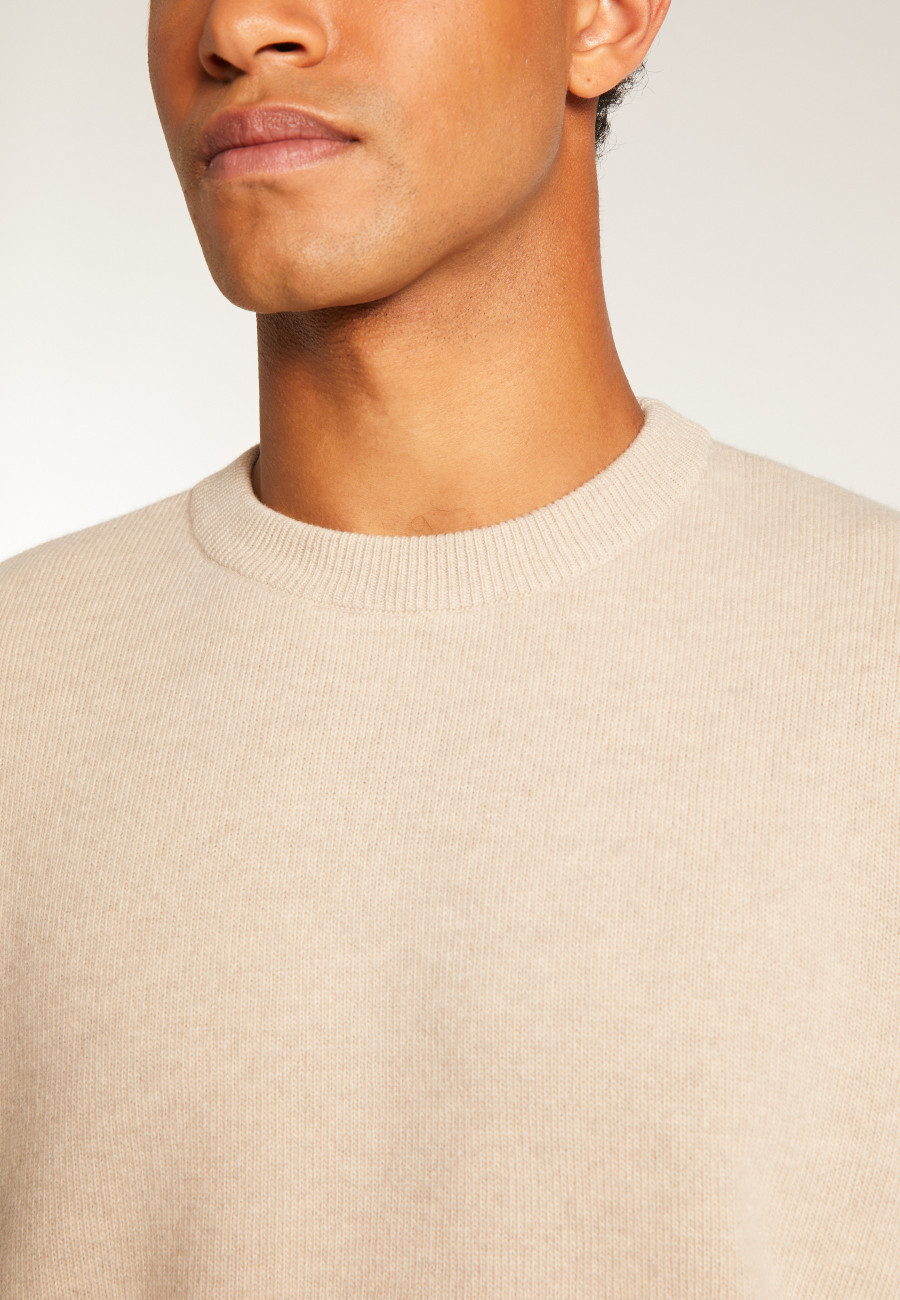 Merino wool crewneck sweater - Thomas