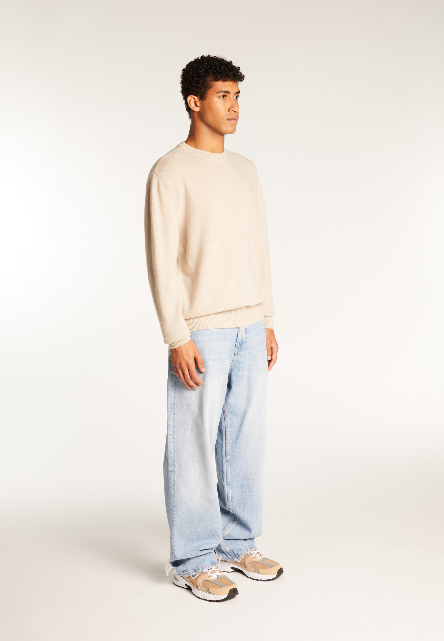 Merino wool crewneck sweater - Thomas