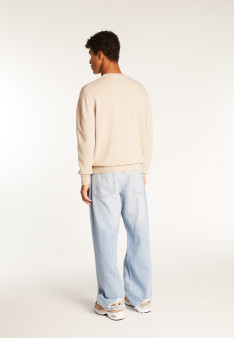 Merino wool crewneck sweater - Thomas