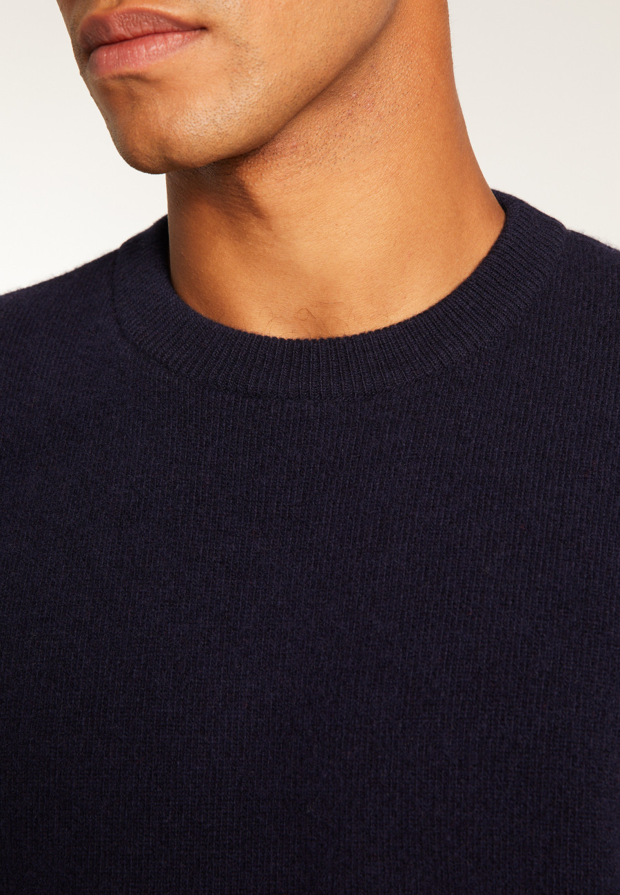 Merino wool crewneck sweater - Thomas