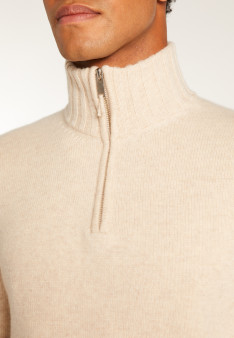 6-ply cashmere trucker sweater - Emiliano