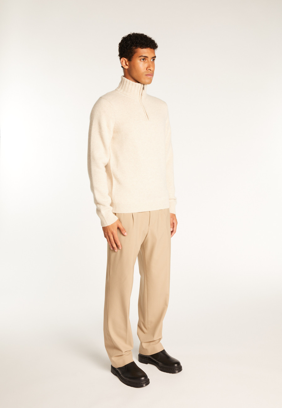 6-ply cashmere trucker sweater - Emiliano