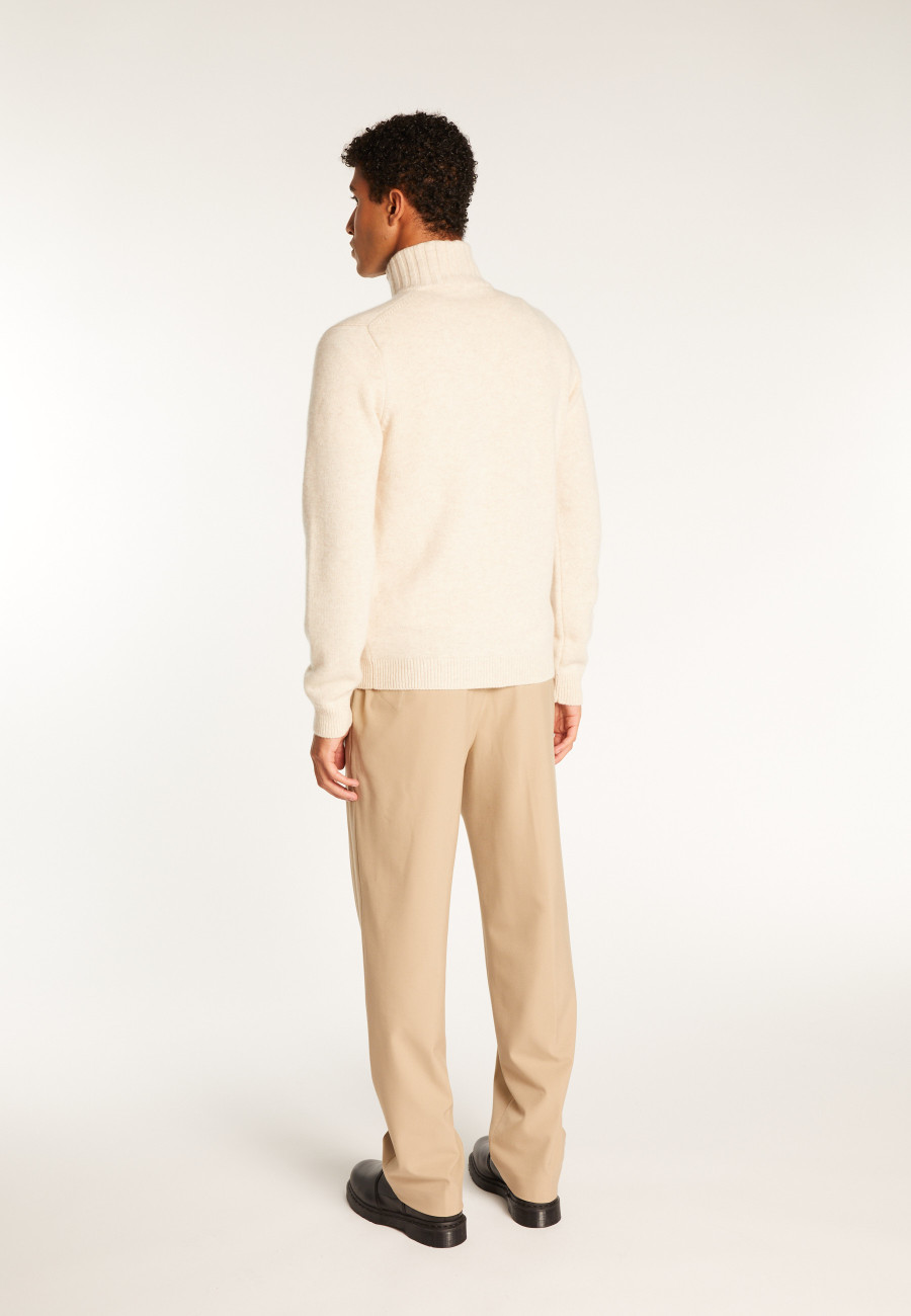 6-ply cashmere trucker sweater - Emiliano