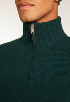 6-ply cashmere trucker sweater - Emiliano