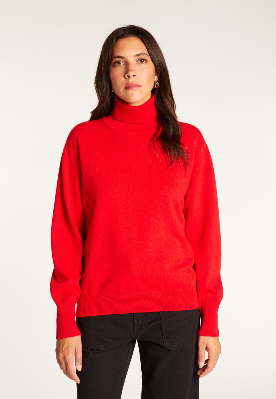 Cashmere turtleneck sweater - Anabelle