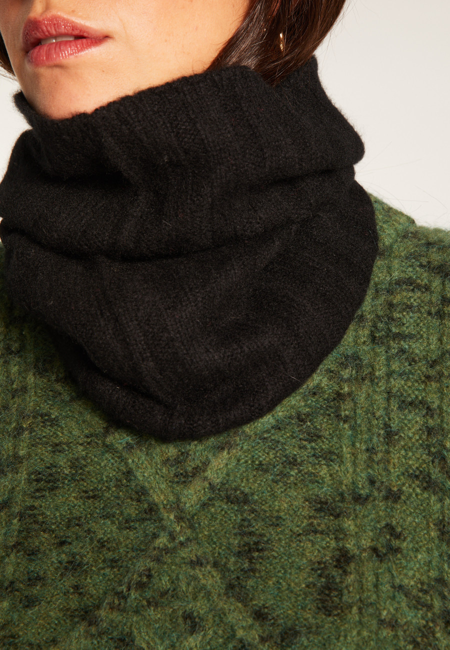 Unisex neck warmer in cashmere - Lisa