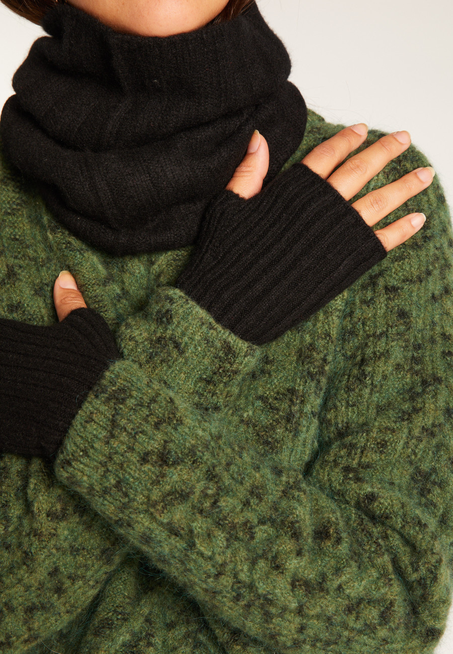 Unisex Cashmere Mittens - Lena