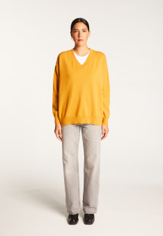 Cashmere slit sweater - Alienor