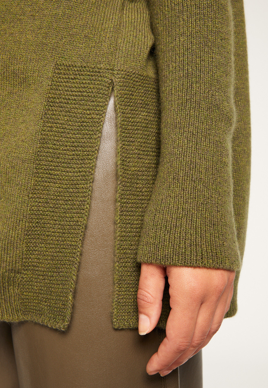 Wool and cashmere turtleneck sweater - Clara