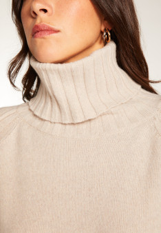 Cashmere turtleneck sweater - Vilma