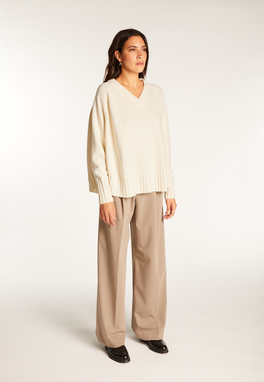 Loose wool sweater - Vivienne