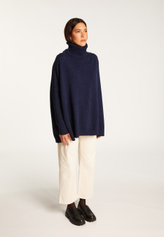 Wool and cashmere turtleneck sweater - Clara