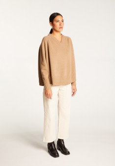 Loose wool sweater - Vivienne