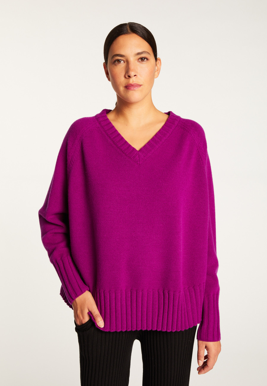 Loose wool sweater - Vivienne