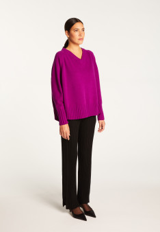 Loose wool sweater - Vivienne