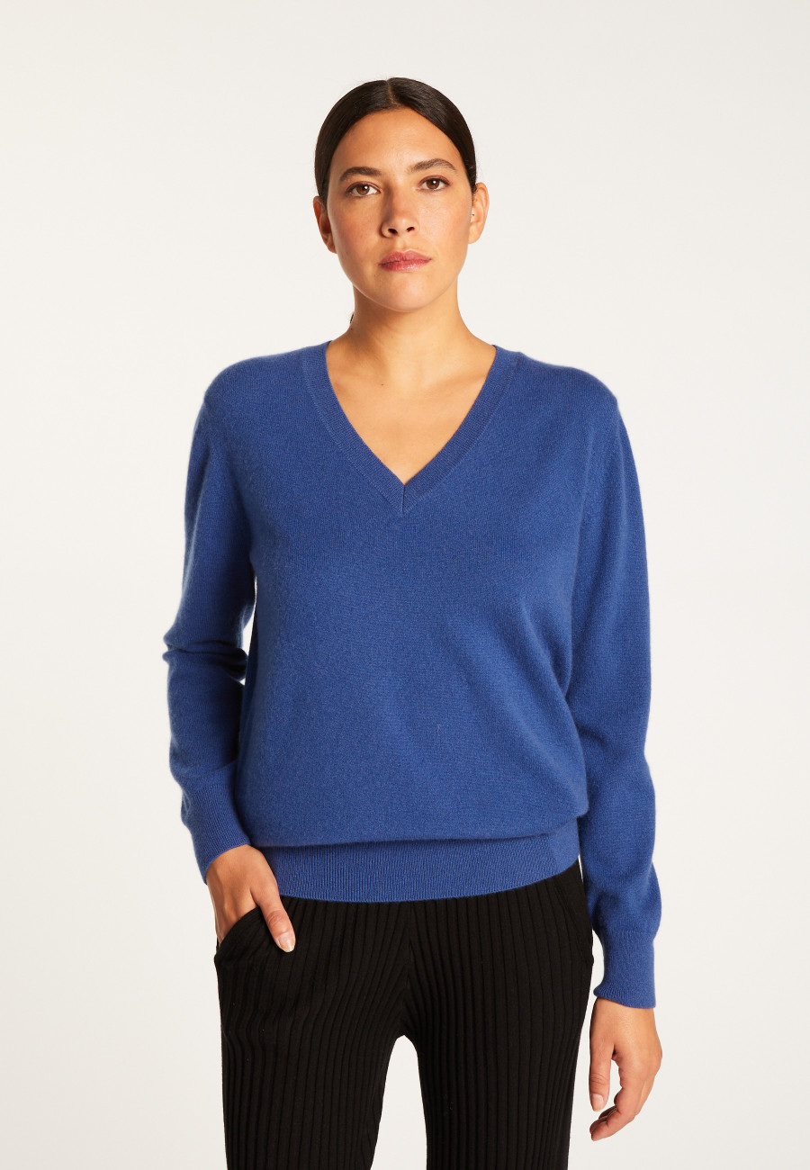 V-neck cashmere sweater - Abel