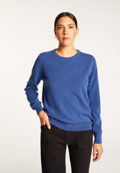 Round neck cashmere sweater - Abeline