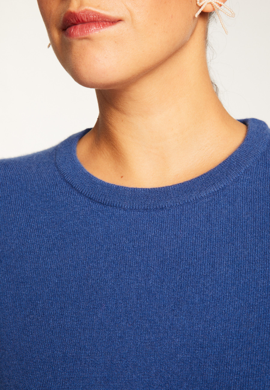 Round neck cashmere sweater - Abeline