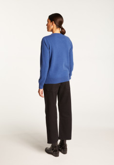 Round neck cashmere sweater - Abeline