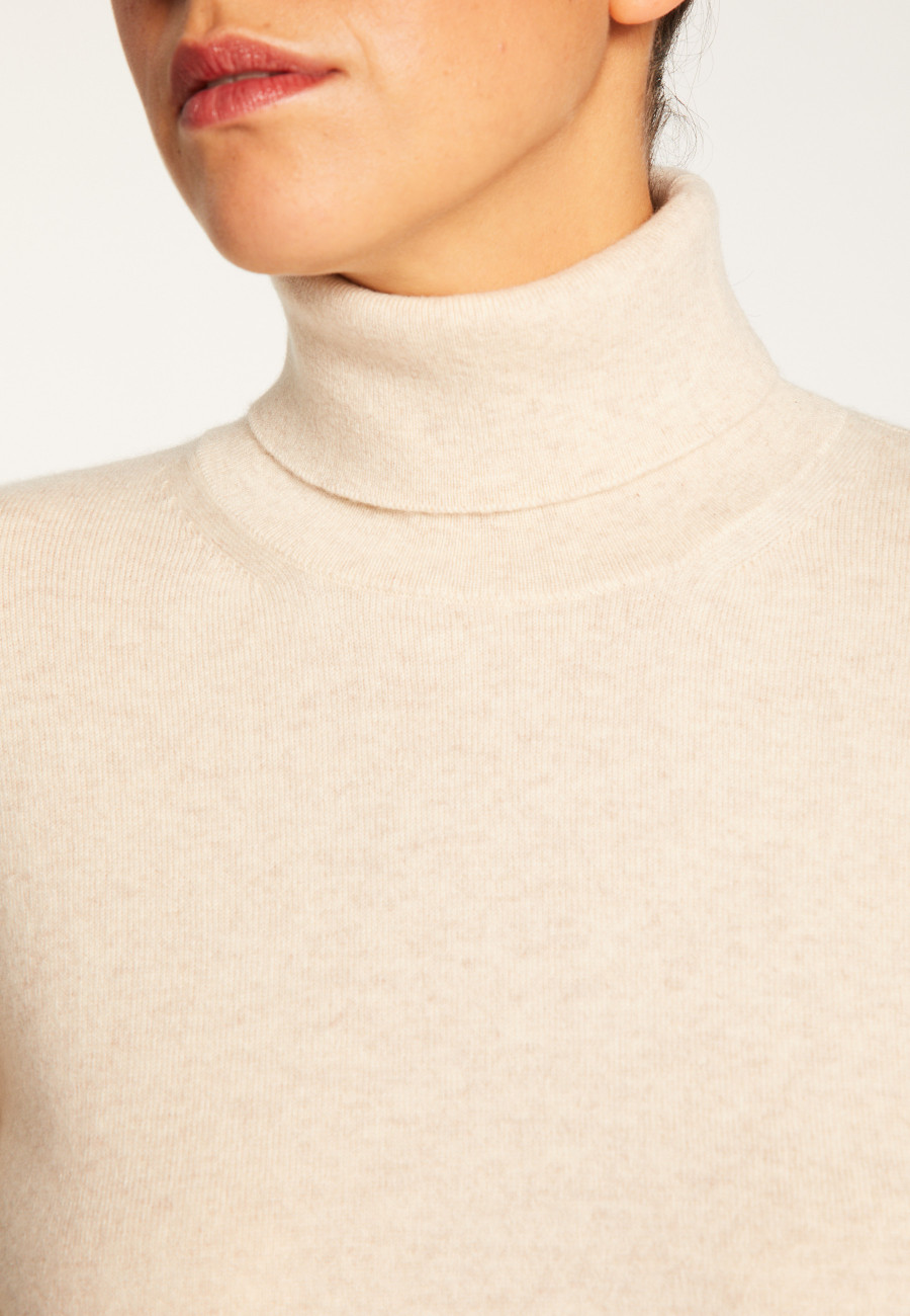 Cashmere turtleneck sweater - Anabelle