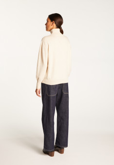 Cashmere turtleneck sweater - Anabelle