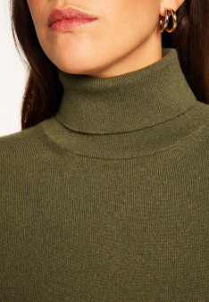 Cashmere turtleneck sweater - Anabelle