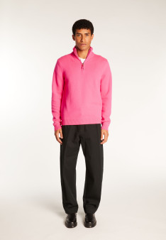 6-ply cashmere trucker sweater - Emiliano